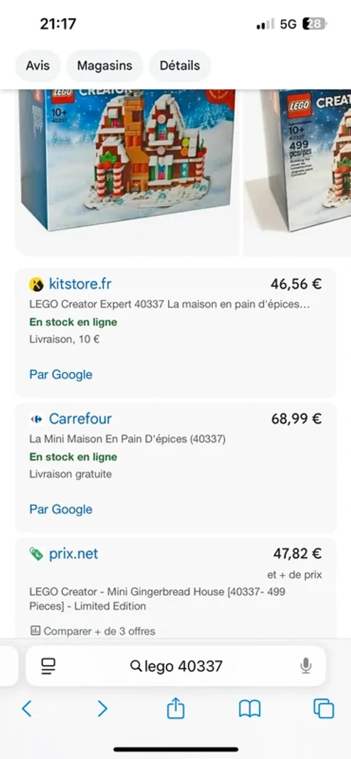 Lego chalet Noël 2019 40337 - photo numéro 7