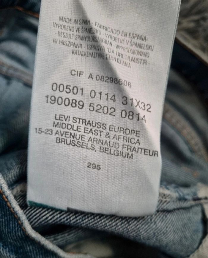 Jeans Levi's 501 vintage taille 38 - photo numéro 10