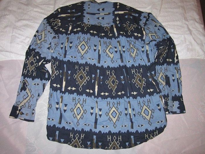 Chemise Naf Naf Coton Taille 2-3 Bleu - photo numéro 2