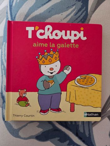 Livre tchoupi aime la galette