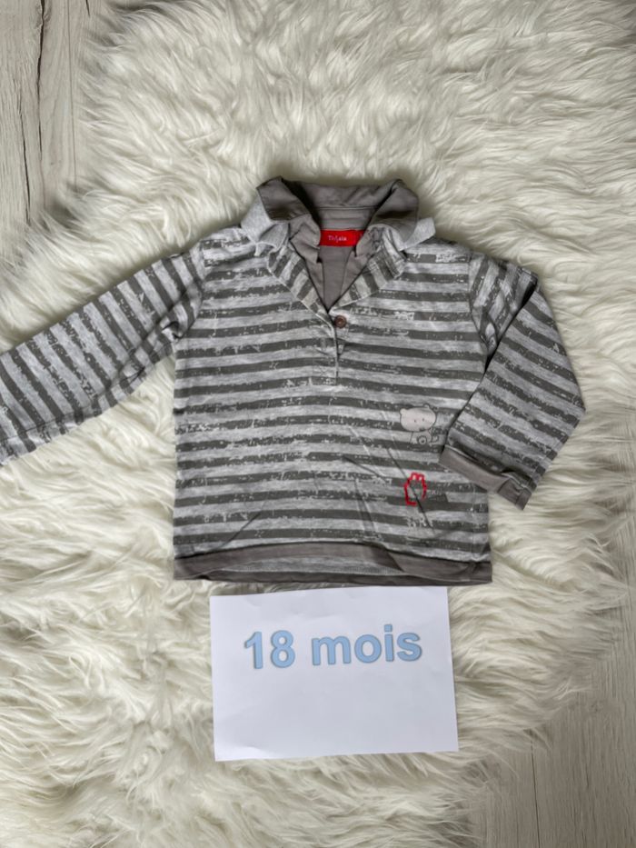 T shirt à longues manches 18 mois