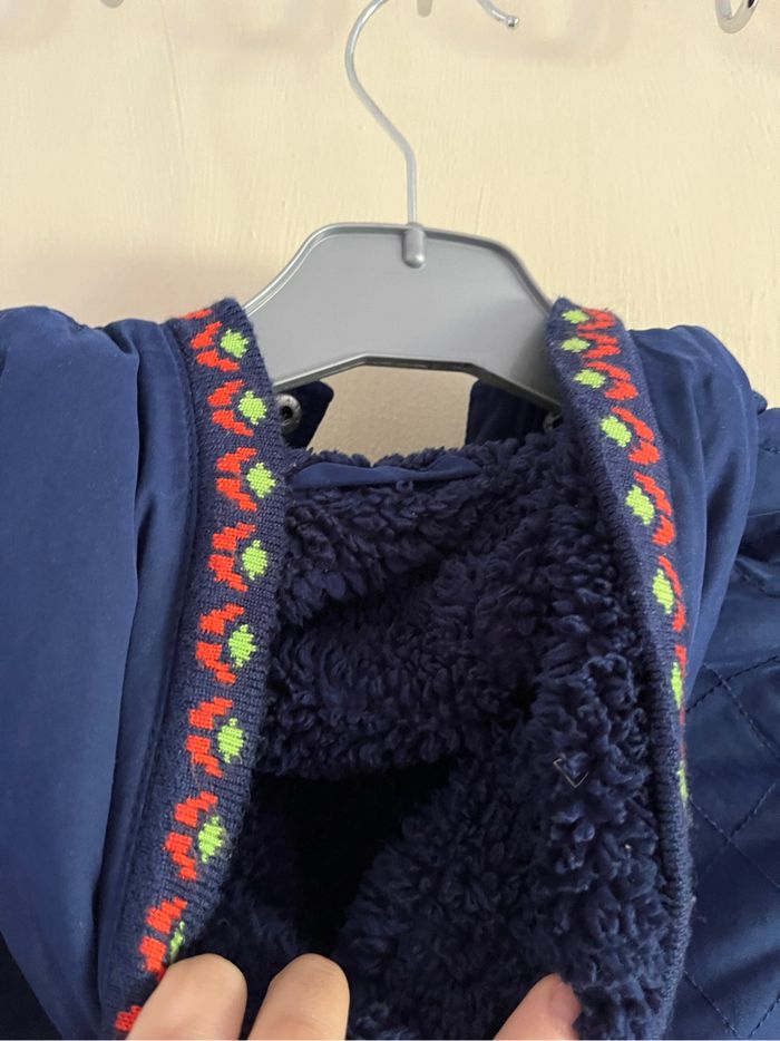 Manteau bleu pour bébé - photo numéro 6
