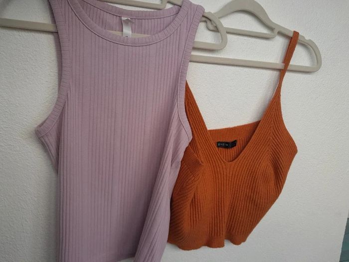 Lot 2 debardeur taille M