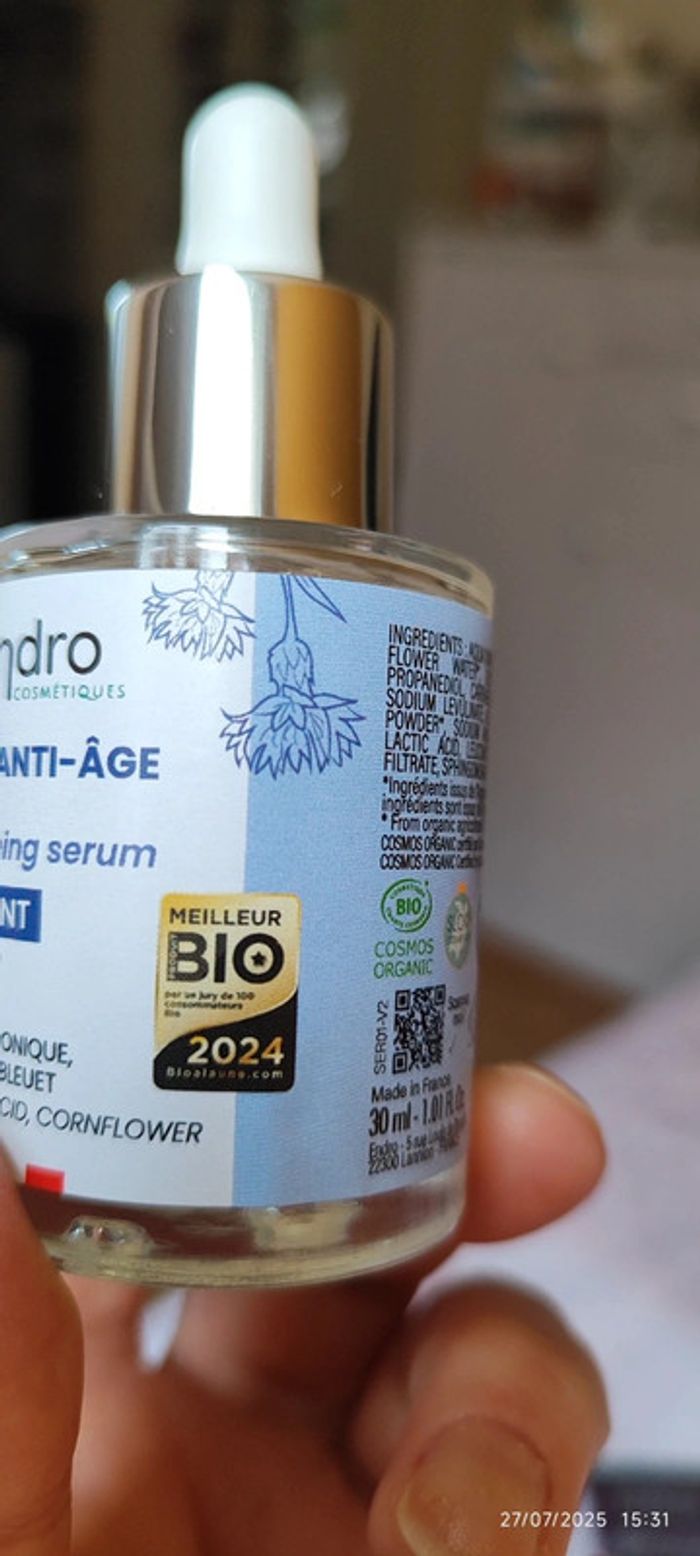 Endro Sérum Anti-Âge Global
Repulpant 30 ml - photo numéro 2
