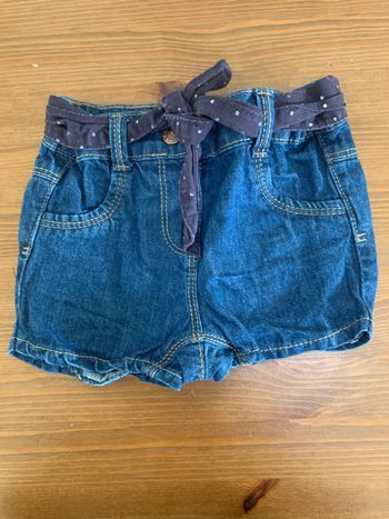 Short en jean