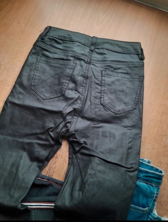 Jeans simili cuire noir 36 S daysie - photo numéro 5