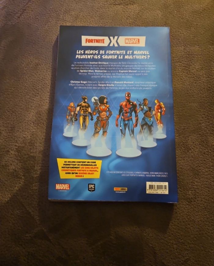 BD Fortnite et Marvel - photo numéro 2