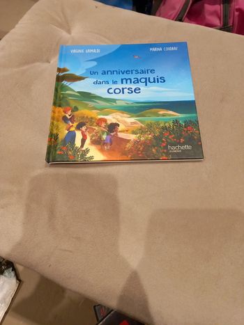 Livre un anniversaire dans le maquis Corse