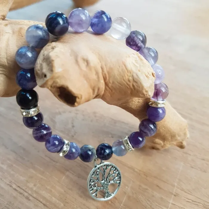 Bracelet améthyste