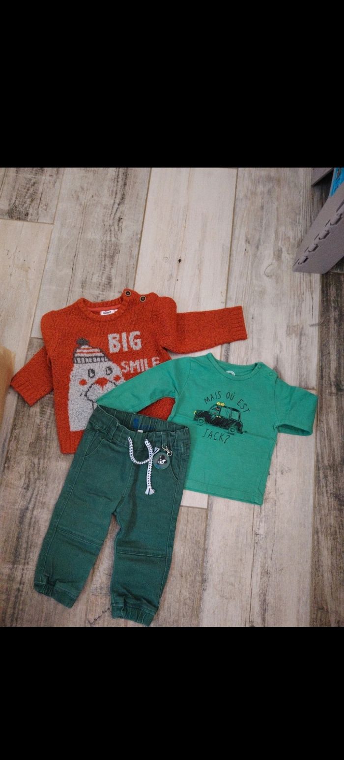 Lot vêtements garçon 12 mois - photo numéro 4