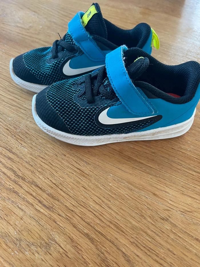 Basket Nike bleu 25 - photo numéro 6
