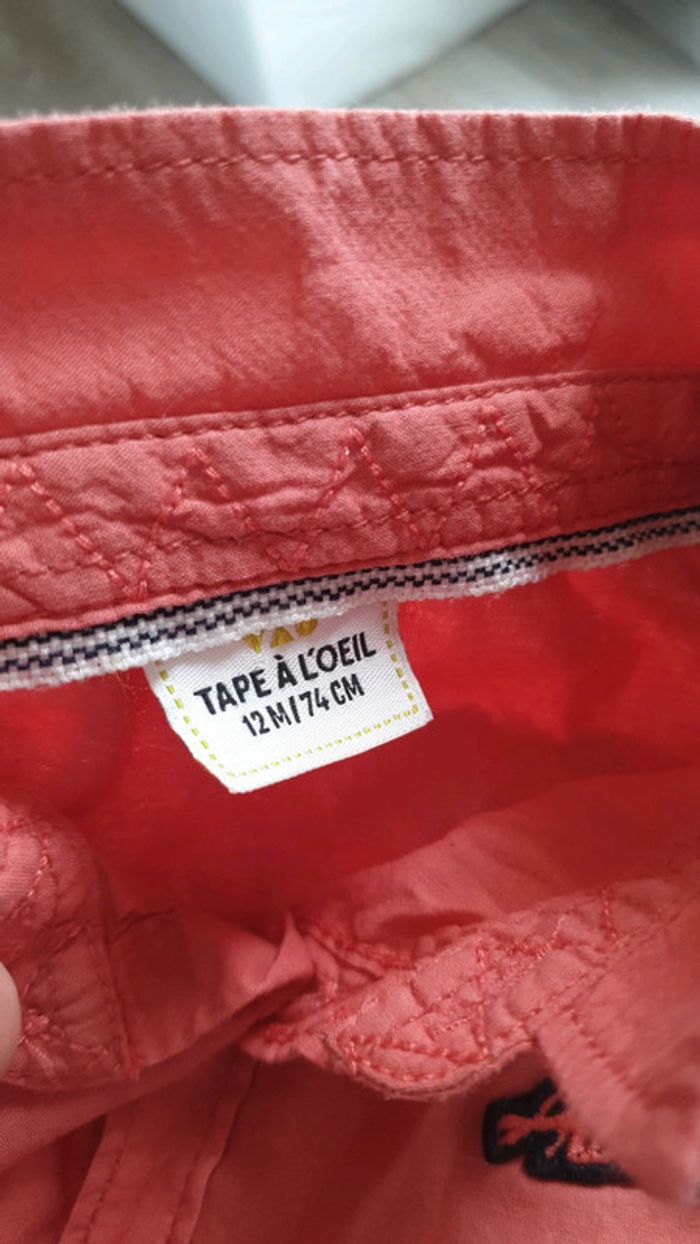 Chemise tape à l'œil 12m - photo numéro 4