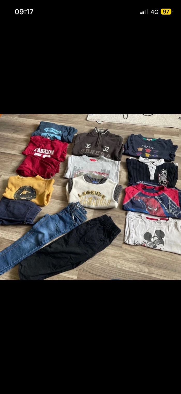 Lot garçon 4 ans