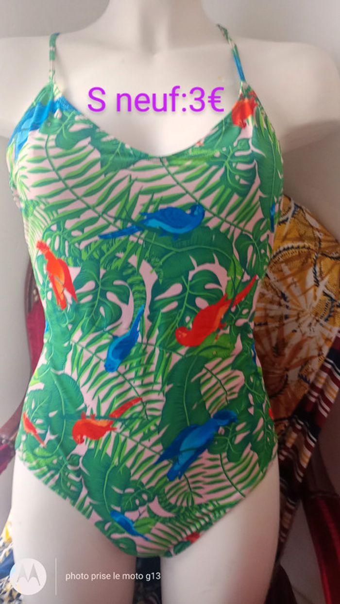 Maillot 1piece neuf S