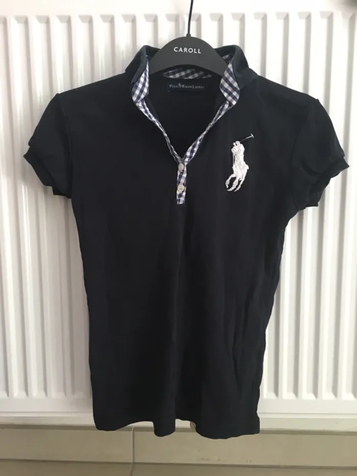 Polo bleu marine Ralph Lauren taille S