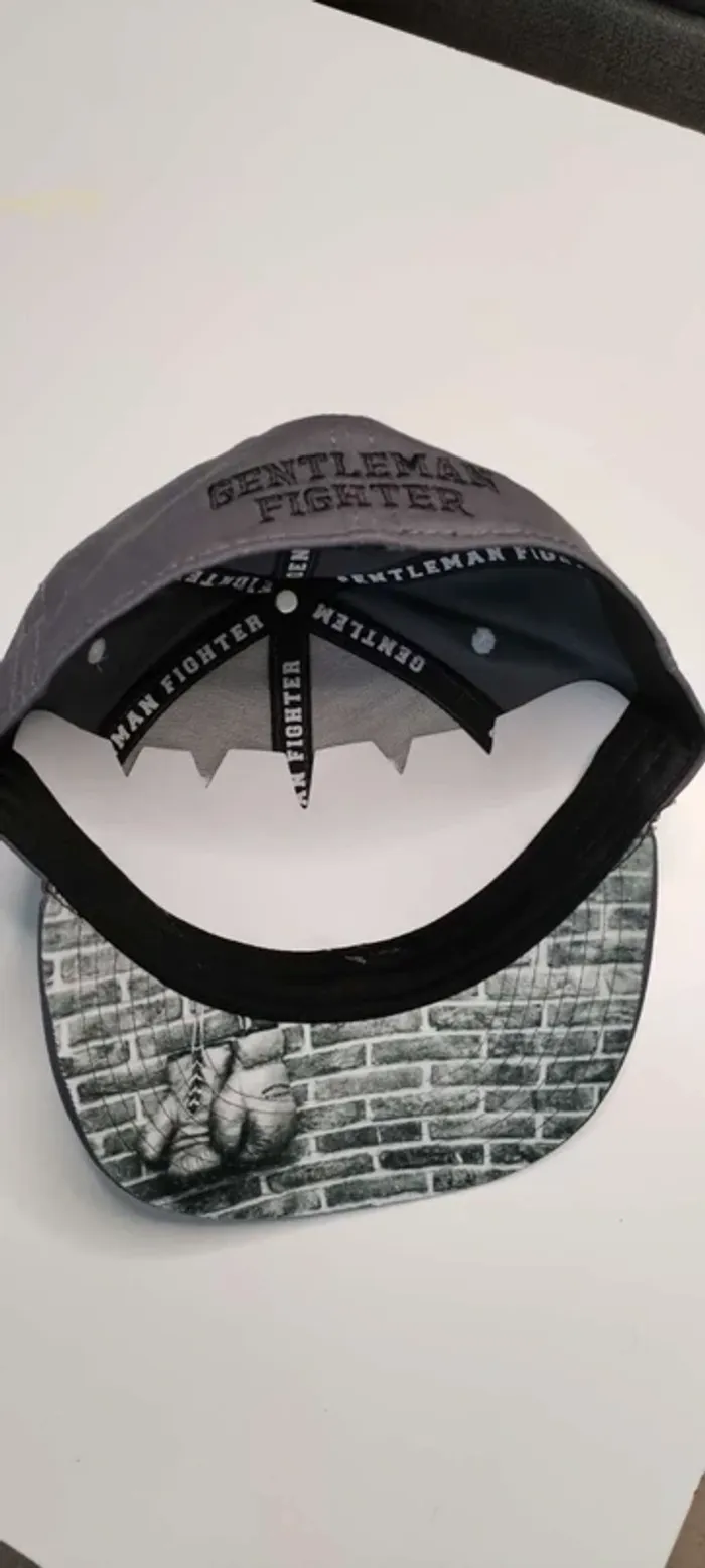 Casquette Gentleman Fighter grise - photo numéro 2