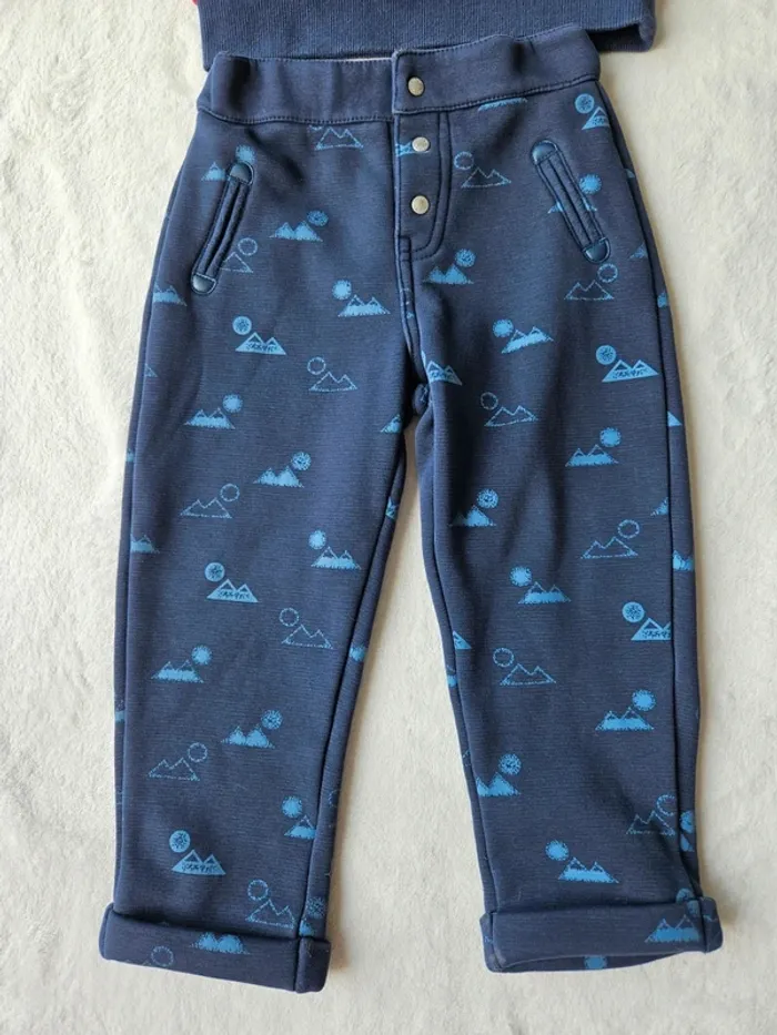 Tenue sweat + pantalon okaidi 3 ans 98cm - photo numéro 5