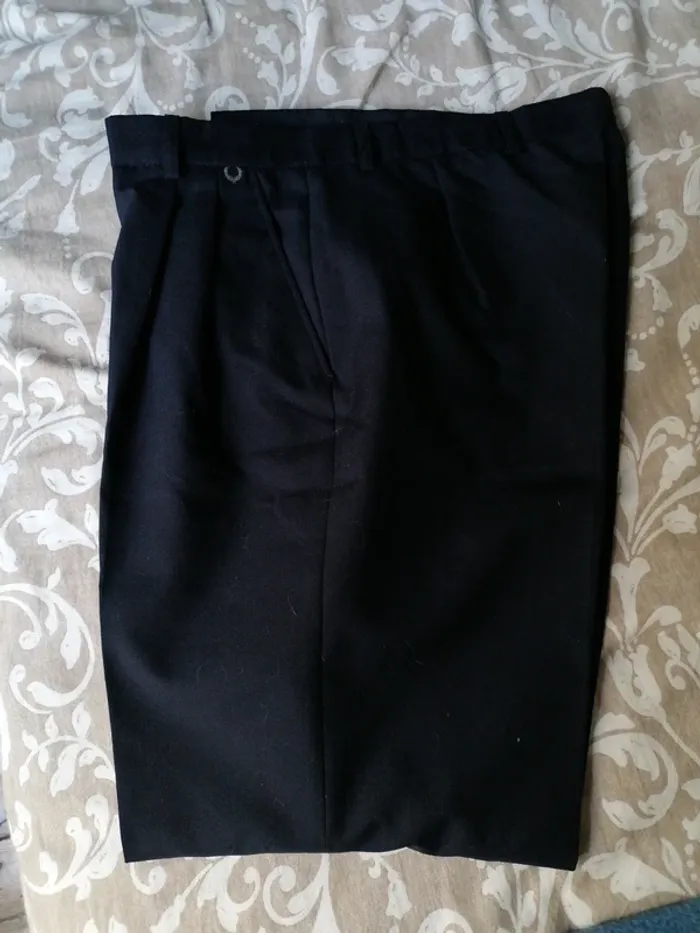 Pantalon de costume bleu très foncé T3 Homme - photo numéro 4