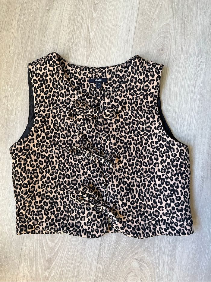Gilet léopard