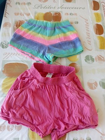 Lot 2 short marques diverses 12 ans 3€ 