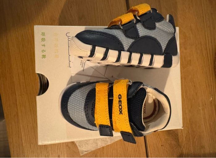 Basket GEOX bébé garçon neuve avec étiquette t19 - photo numéro 2