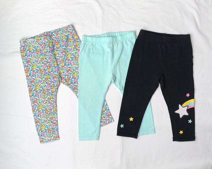 Lot de 3 leggings Tex 12 mois