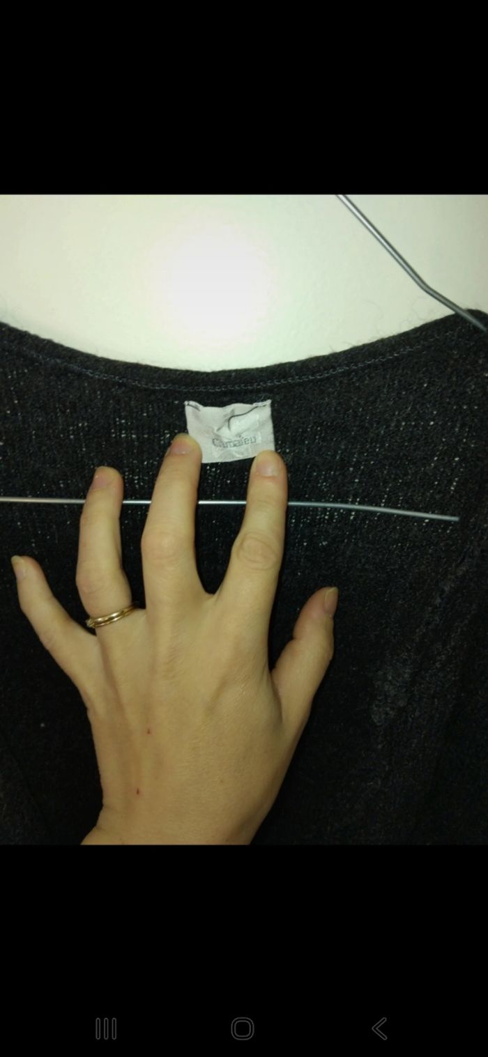 Pull cache cœur - photo numéro 3