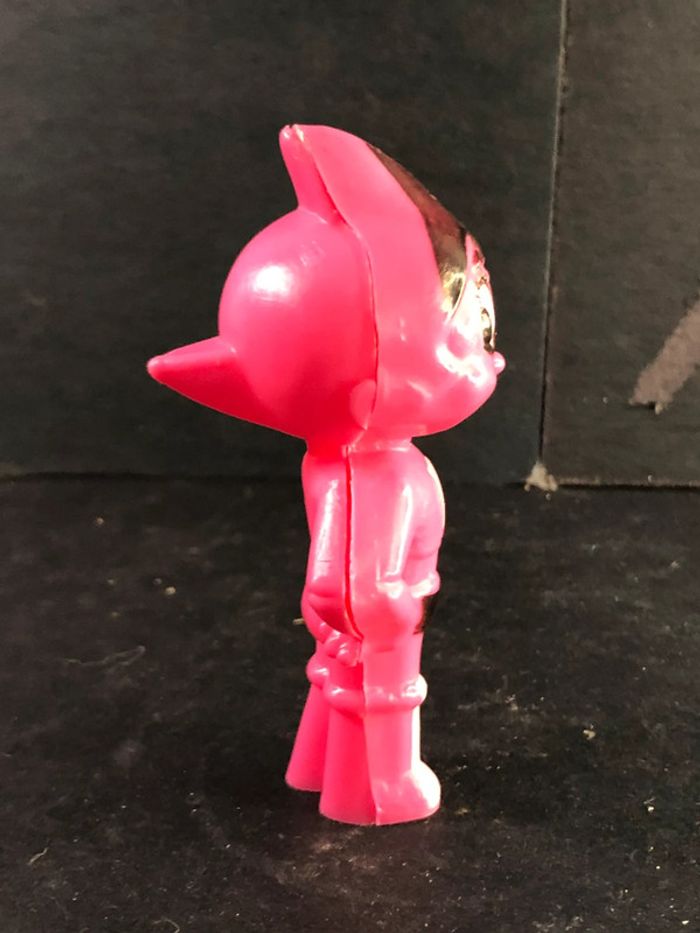 Figurine vintage bootleg Astro boy robot rose - photo numéro 2