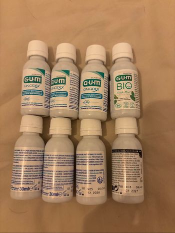 Lot Bain de bouche cosmétique dentaire