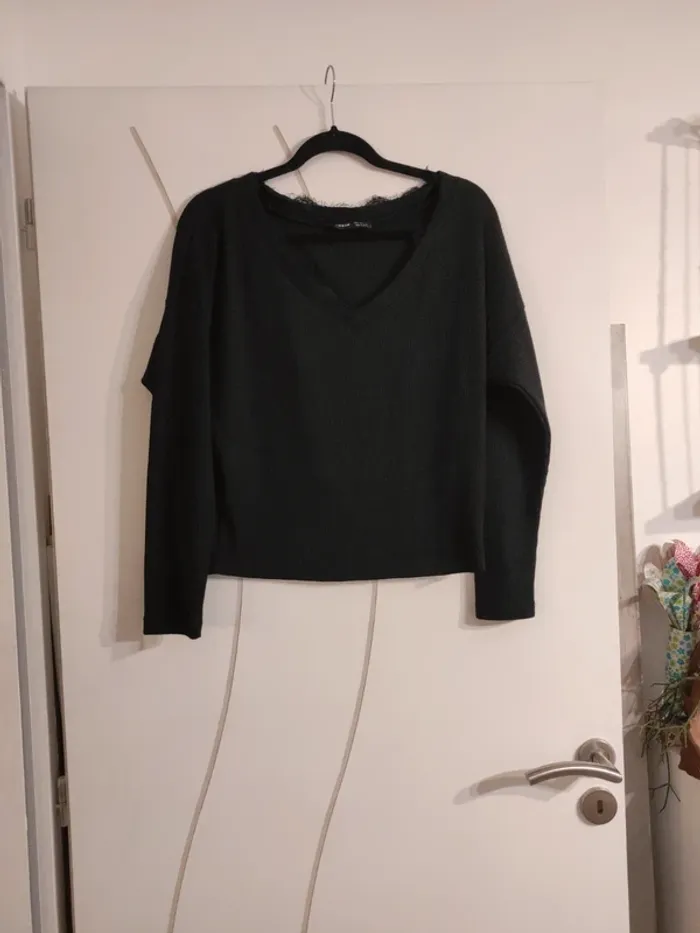 Pull noir Shein taille S
