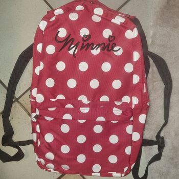 sac à dos capuche Disney MINNIE 🎄 NEUF 🎄 idée kdo NOËL 🎄 tout public