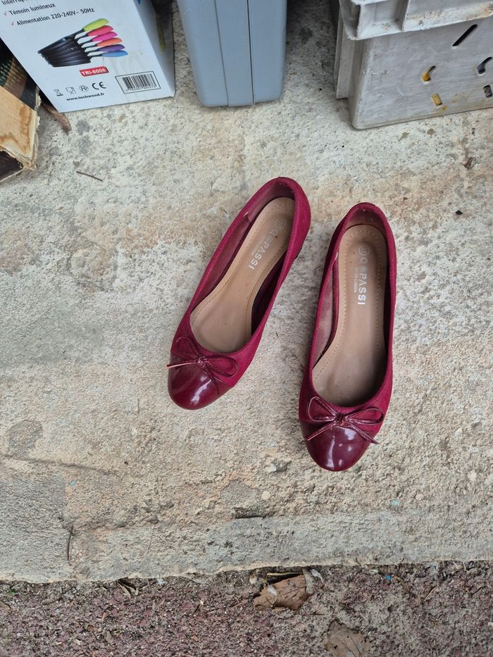 Ballerines à talon