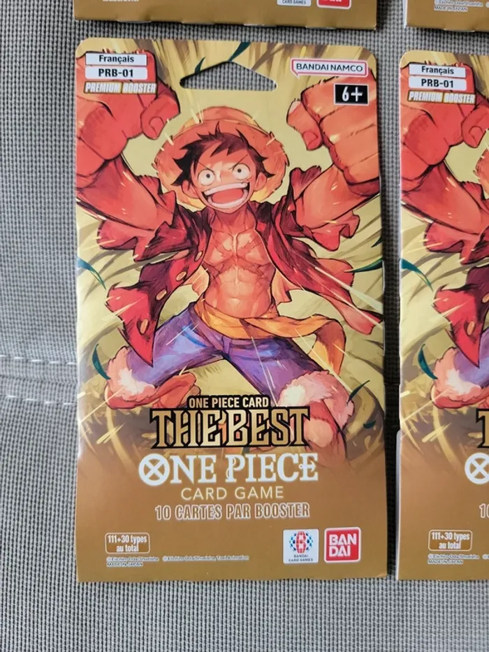Lot de 7 boosters One Piece PRB01 - photo numéro 2