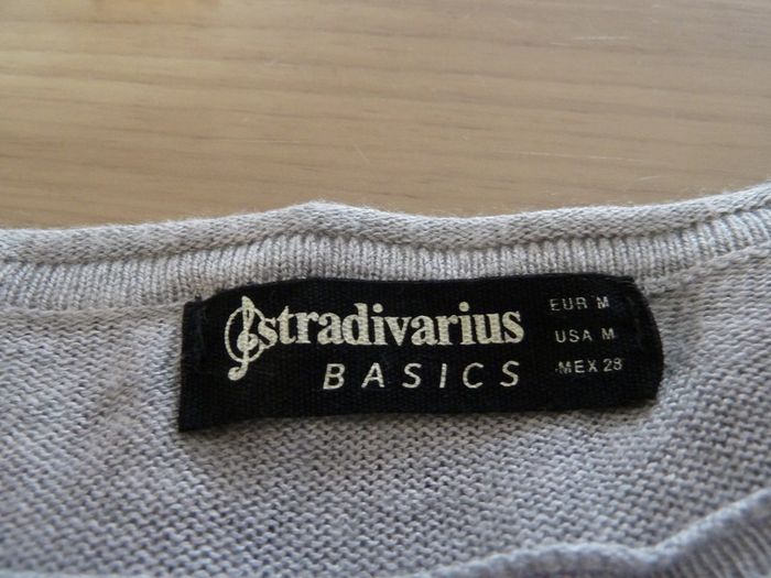 Pull gris stradivarius - photo numéro 2