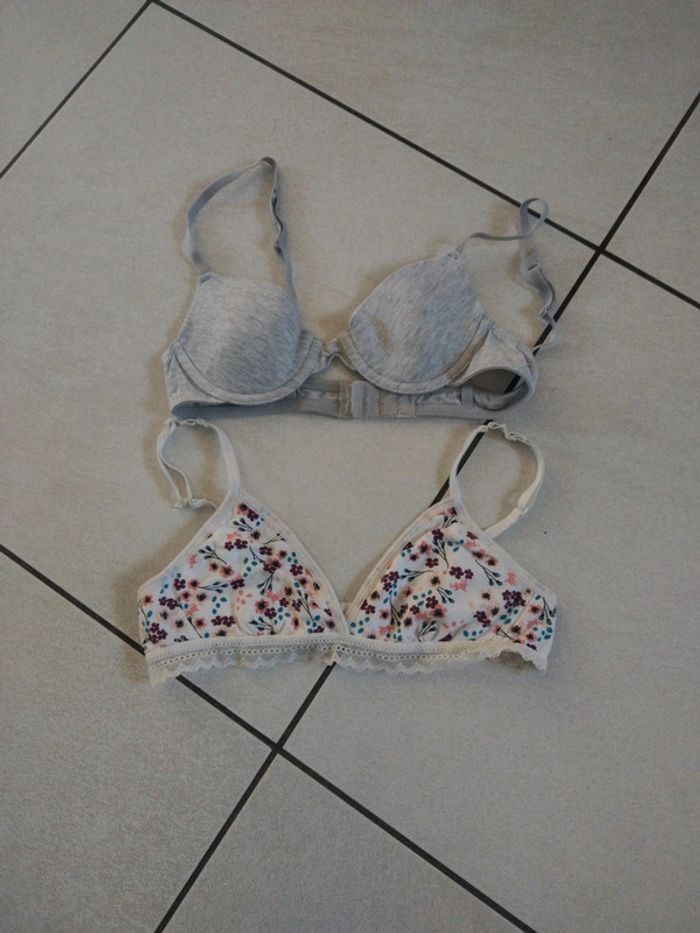 Lot 2 petit soutien gorge