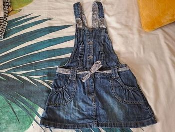 robe salopette jean tao 6 ans