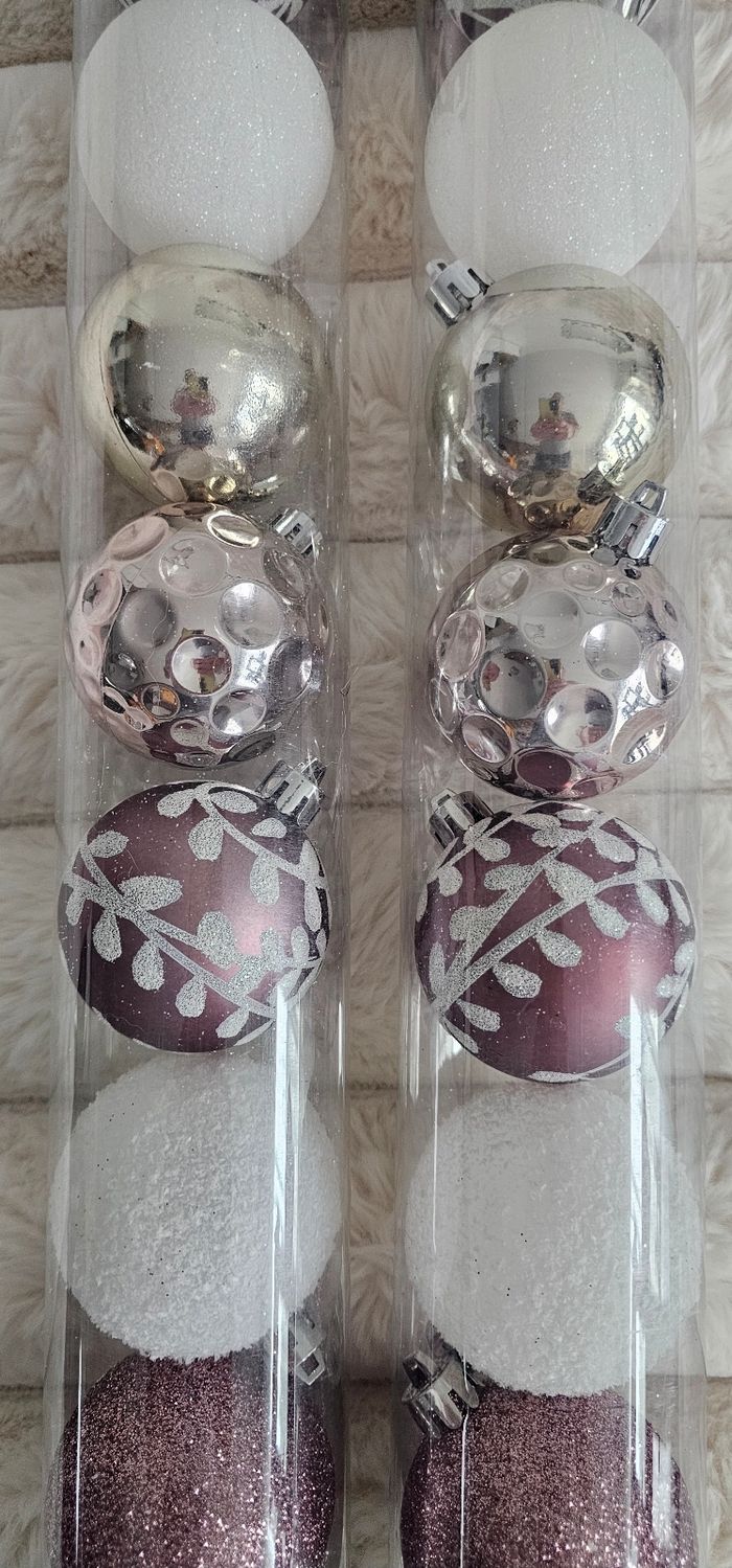 Lot de  24 boules de Noël 🎄 Atmosphèra Neufs. - photo numéro 3