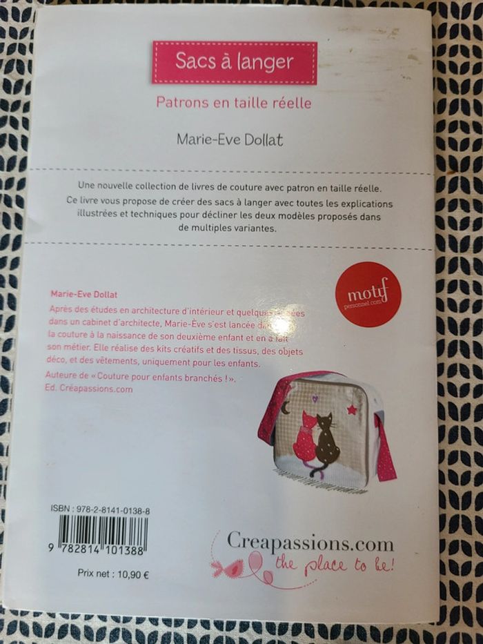 Patron sac à langer - photo numéro 2