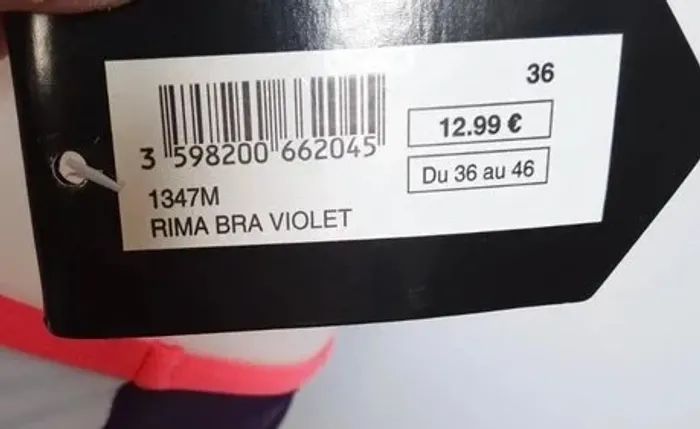 brassière de sport taille 36 Athlitech - photo numéro 4