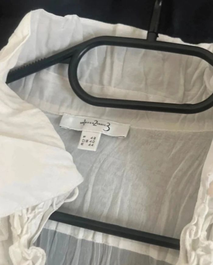 Chemise vintage neuve - taille 42 - parfaite look chic ou casual - photo numéro 4
