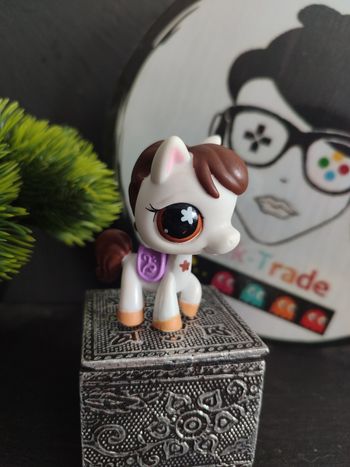 Lps00843 my Littlest Petshop LPS Pet Shop Hasbro horse cheval 578