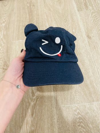 Casquette bébé bleu marine