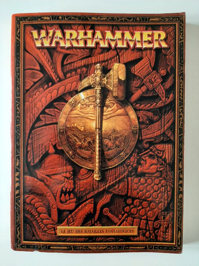 Livre Warhammer: règles du jeu des batailles fantastiques - collector 2002