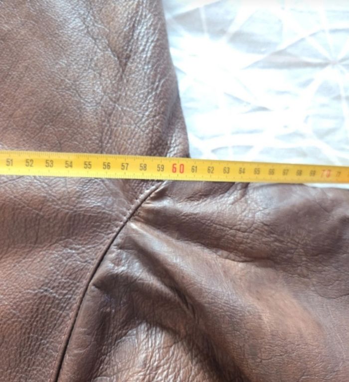 Blouson cuir véritable T.XXL - photo numéro 5
