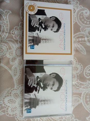 CD "Emotions" de Gautier Capuçon - Édition limitée