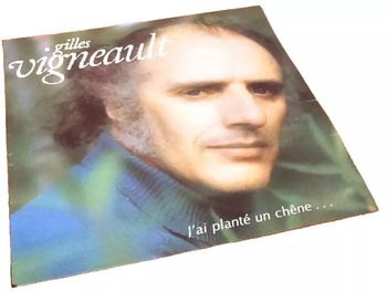 Album Vinyle 33 tours  Gilles Vigneault J' ai planté un chêne (1976) Le Nordet  GVN1007