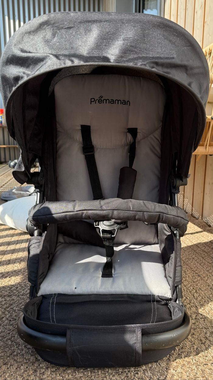 ‼️ Urgent - Poussette tout terrain 3 en 1 Prémaman - photo numéro 4