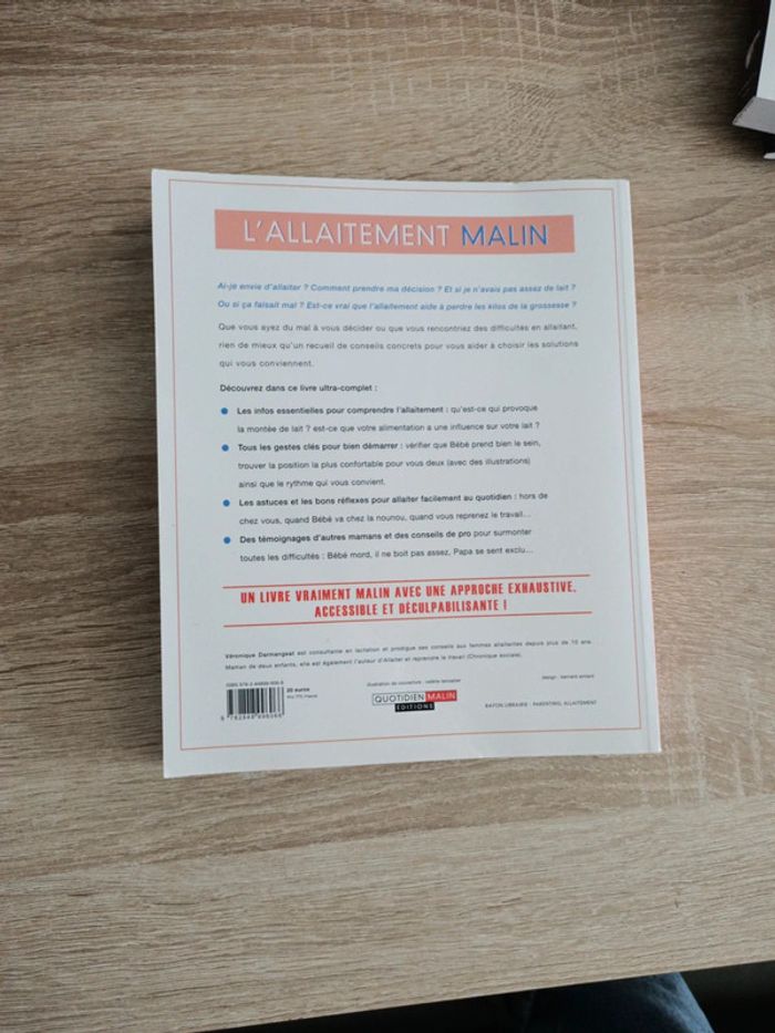 Livre L'allaitement malin - photo numéro 4