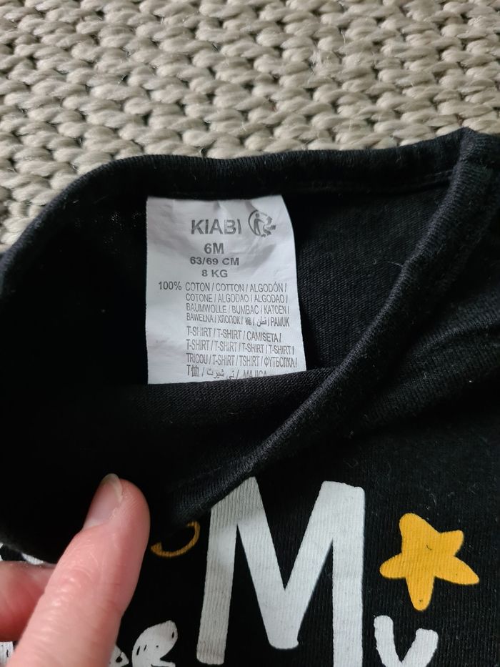 Lot de 3 T-Shirts à motifs garçon - 6 mois - photo numéro 6