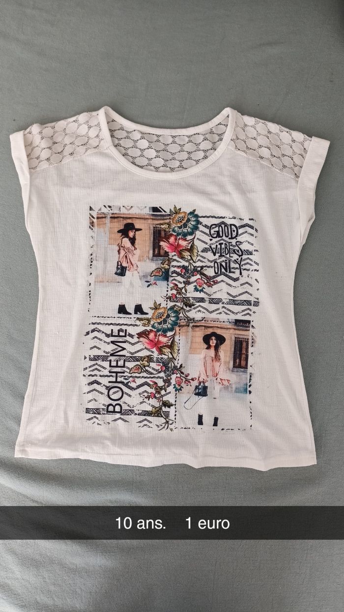 Tee-shirt fille